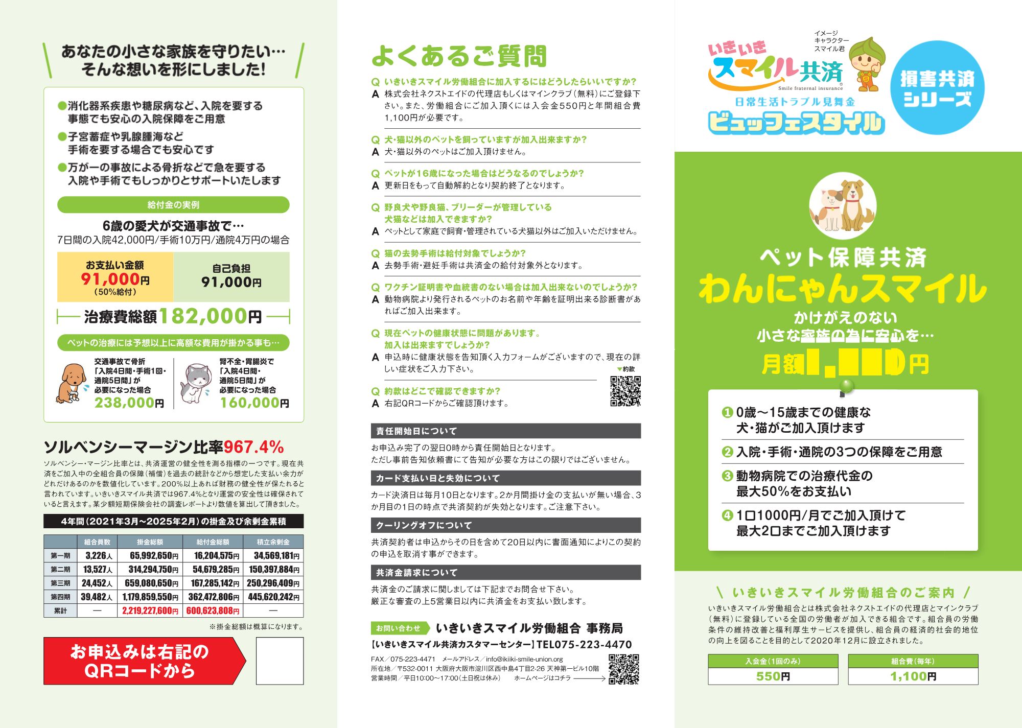 ビュッフェスタイル　わんにゃんスマイル